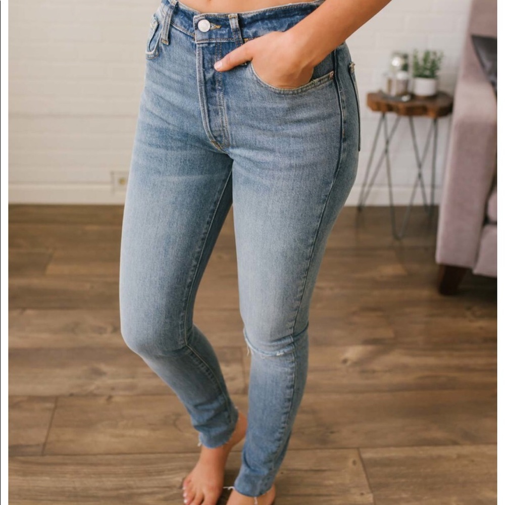 Free people Stella skinny jeans - Picture 3 of 8